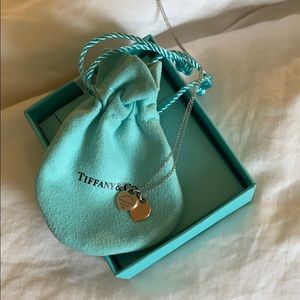 Tiffany & Co Double Heart Tag Pendent